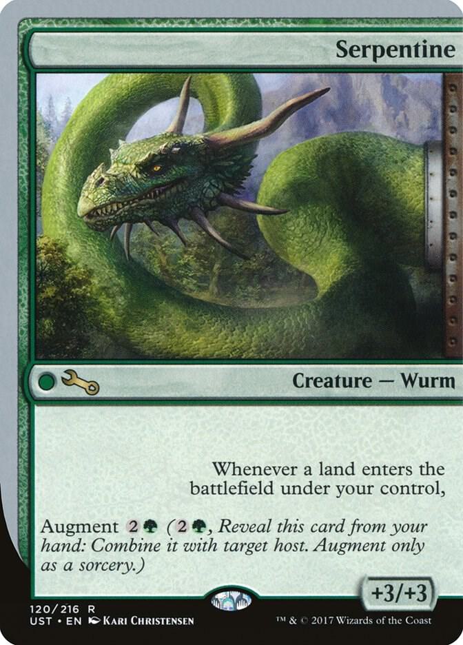 Serpentine 120 card from Unstable