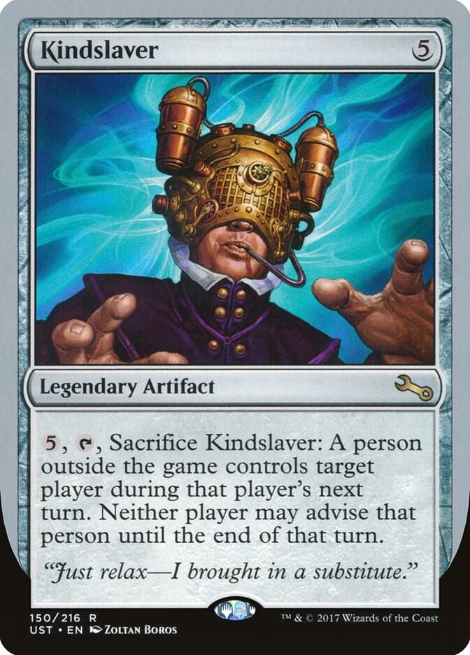 Kindslaver 150 card from Unstable