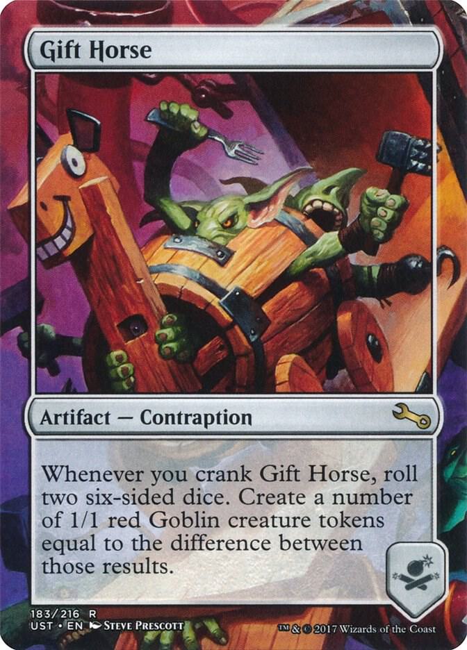 Gift Horse 183 card from Unstable