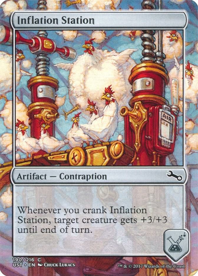 Inflation Station 190 card from Unstable