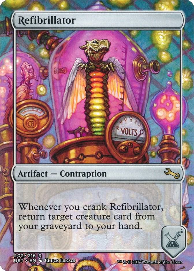 Refibrillator 202 card from Unstable