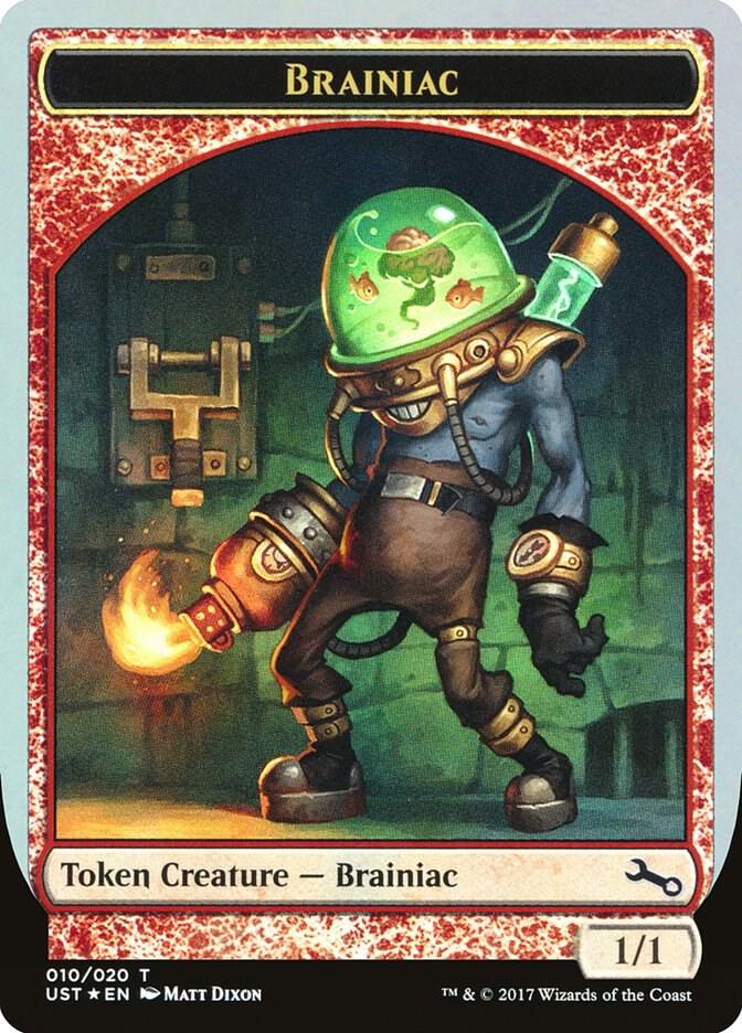 Brainiac Token 10 card from Unstable