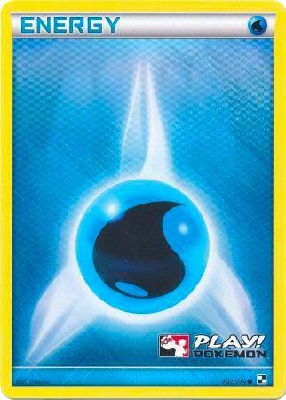 Water Energy (Play! Pokemon) 107/114 card from League & Championship Cards