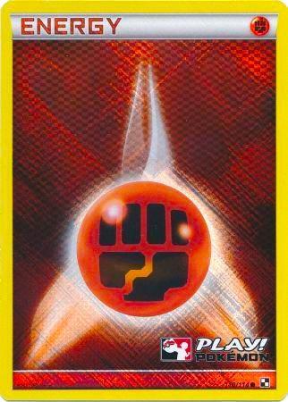 Fighting Energy (Play! Pokemon) 110/114 card from League & Championship Cards