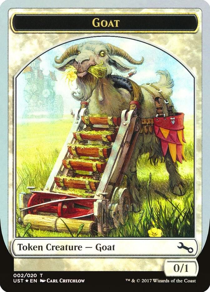 Goat Token 2 card from Unstable