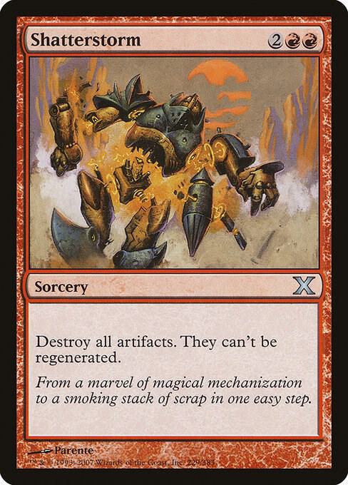 Shatterstorm 229 card from 10th Edition