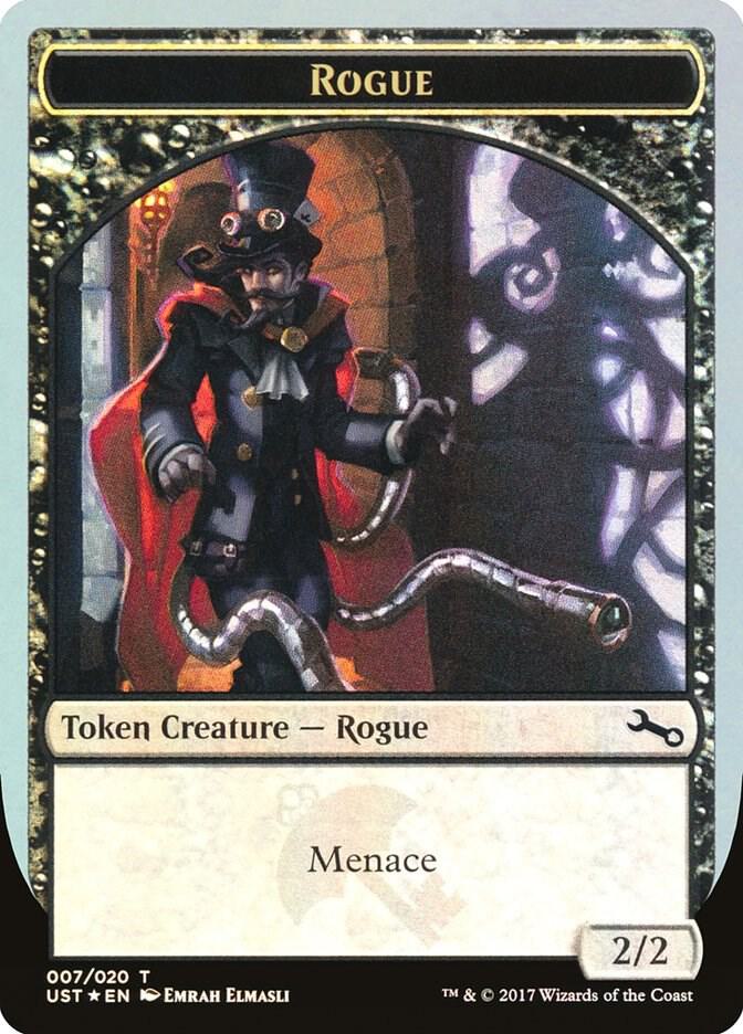 Rogue Token 7 card from Unstable