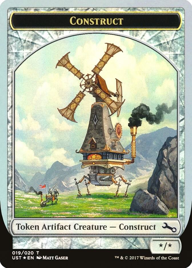 Construct Token 19 card from Unstable