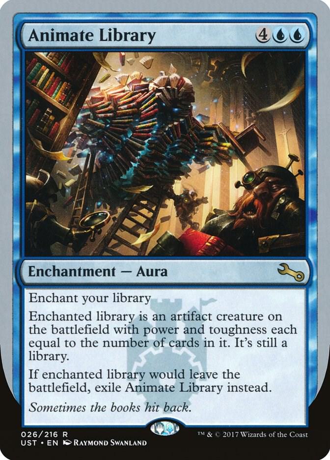 Animate Library 26 card from Unstable