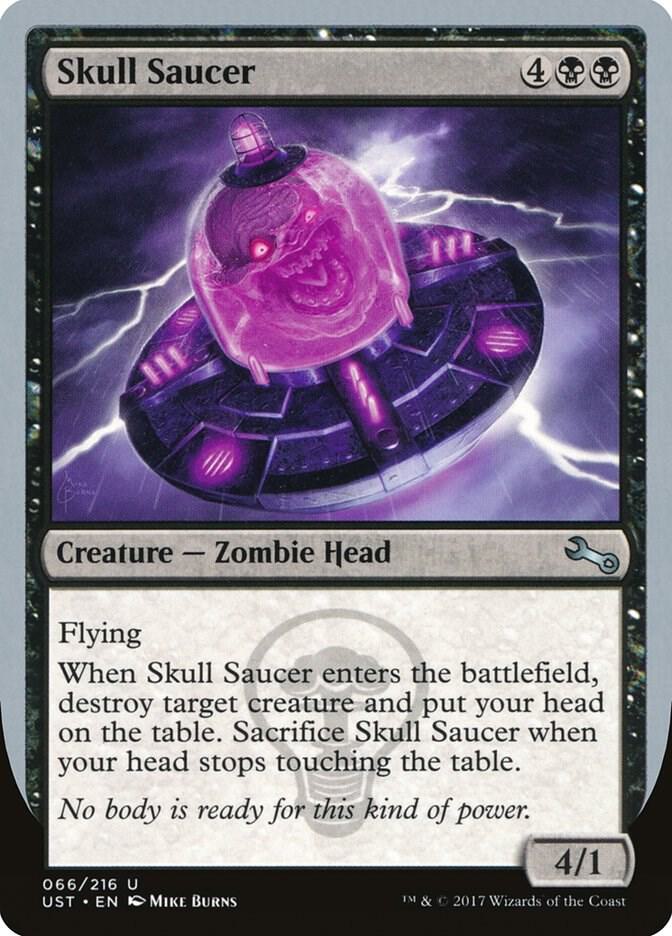 Skull Saucer 66 card from Unstable