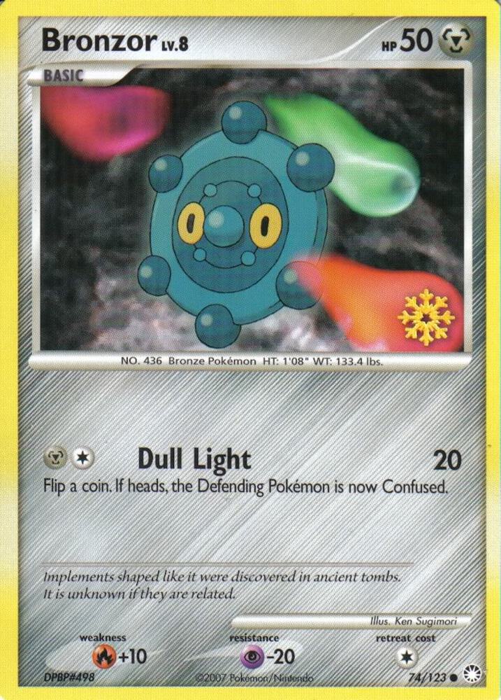 Bronzor - 74/123 074/123 card from Countdown Calendar Promos