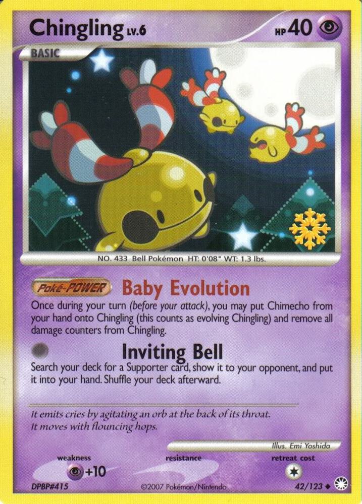 Chingling - 42/123 042/123 card from Countdown Calendar Promos
