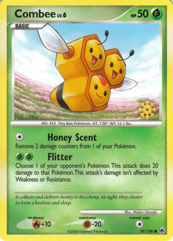 Combee - 59/100 059/100 card from Countdown Calendar Promos