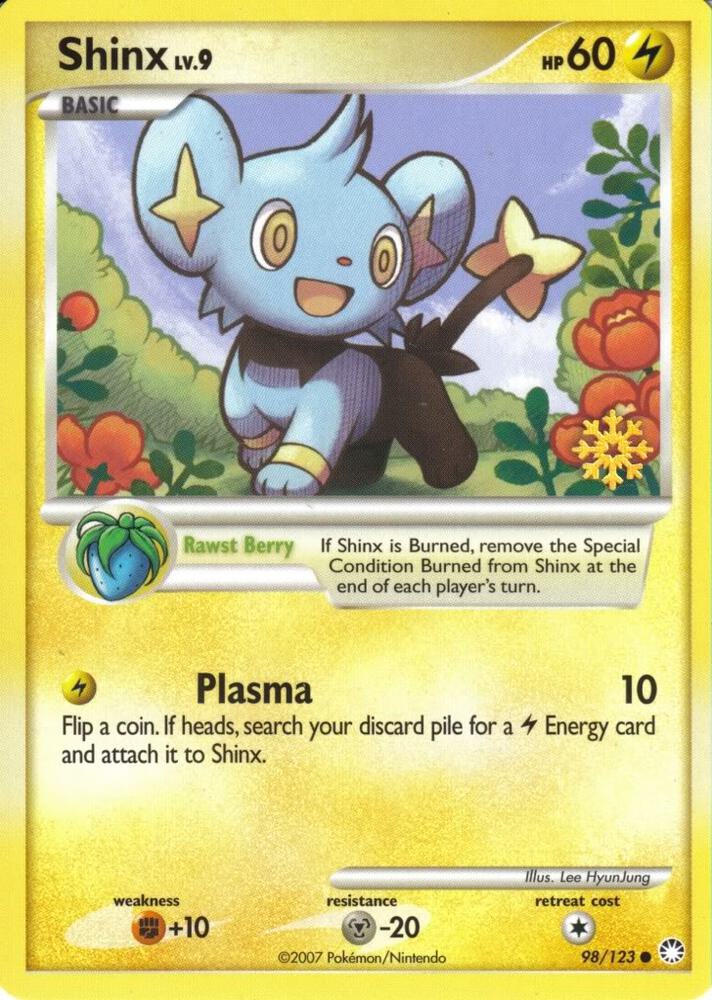 Shinx - 98/123 098/123 card from Countdown Calendar Promos
