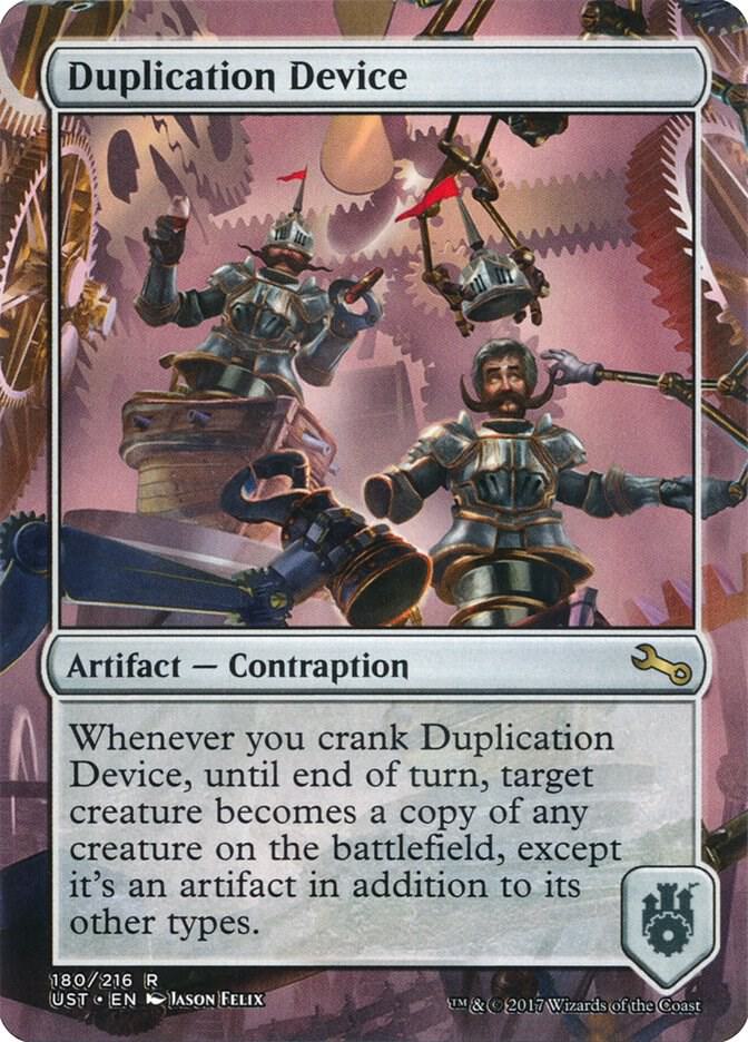 Duplication Device 180 card from Unstable