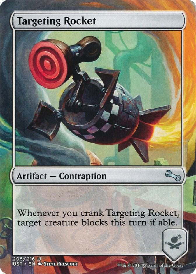 Targeting Rocket 205 card from Unstable