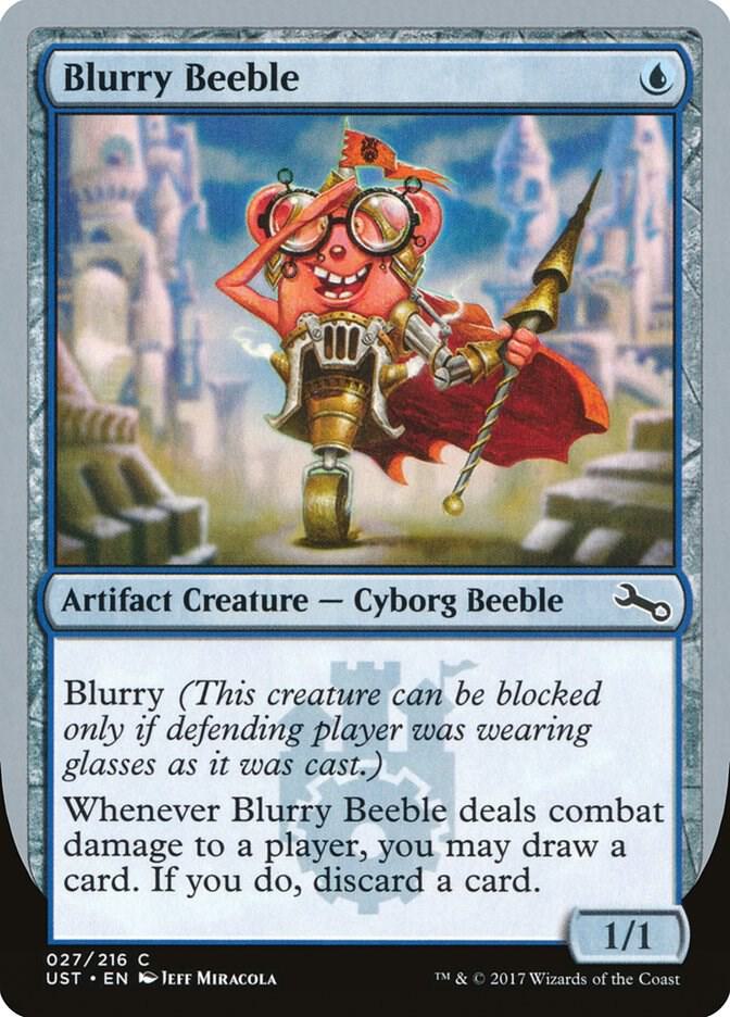 Blurry Beeble 27 card from Unstable