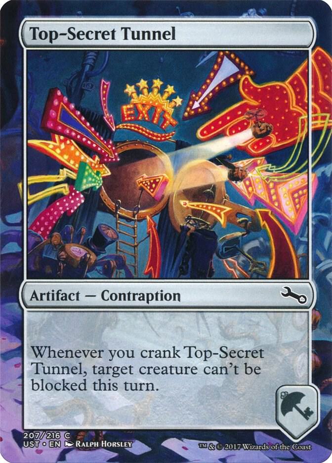 Top-Secret Tunnel 207 card from Unstable