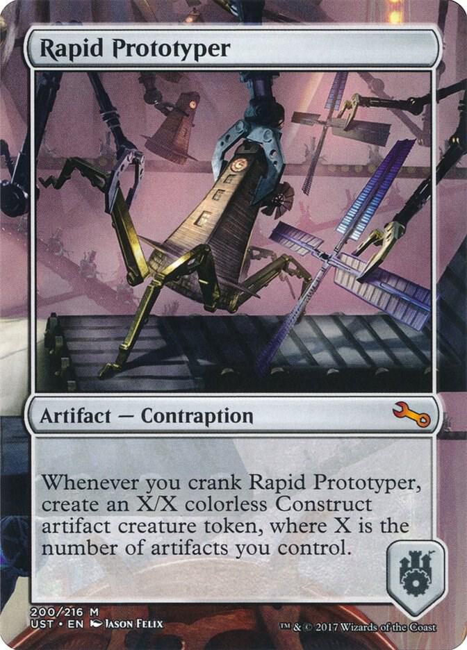 Rapid Prototyper 200 card from Unstable