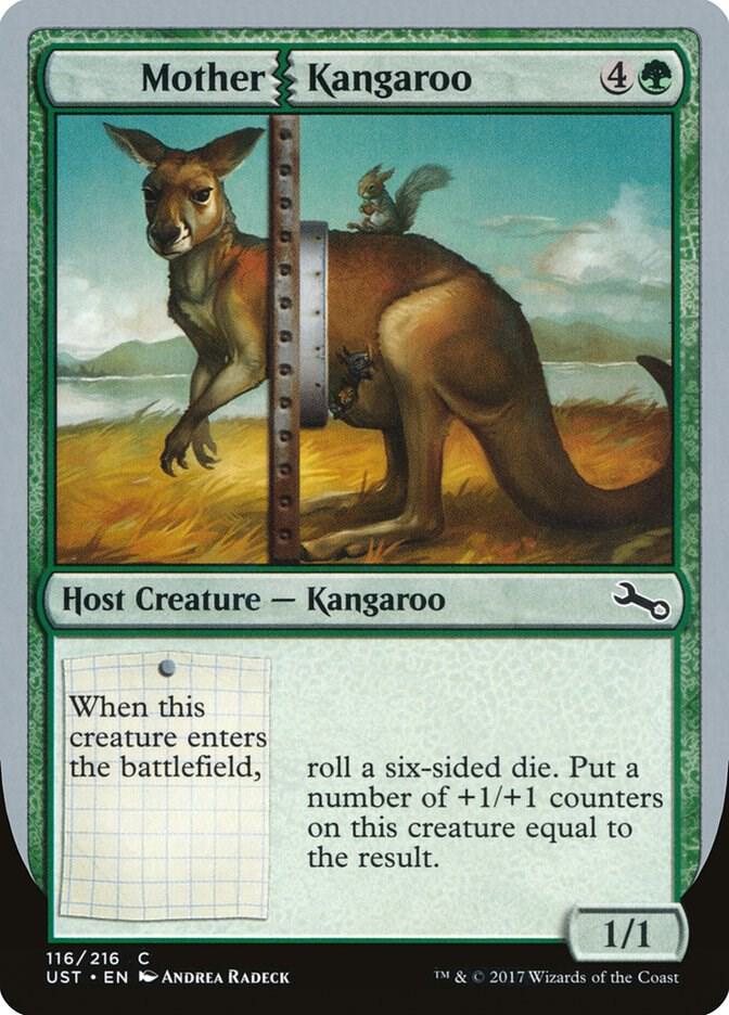 Mother Kangaroo 116 card from Unstable