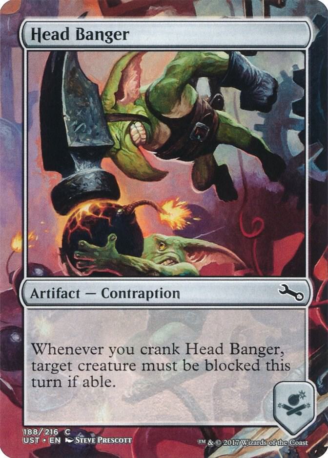 Head Banger 188 card from Unstable