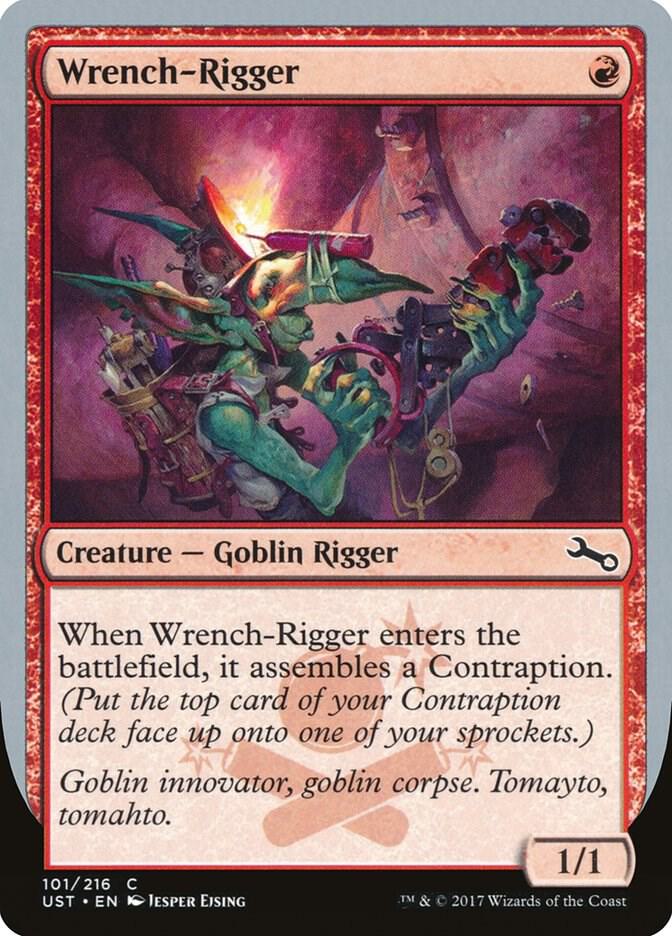 Wrench-Rigger 101 card from Unstable