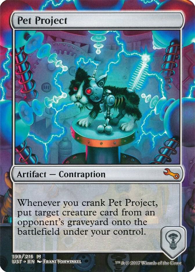 Pet Project 198 card from Unstable
