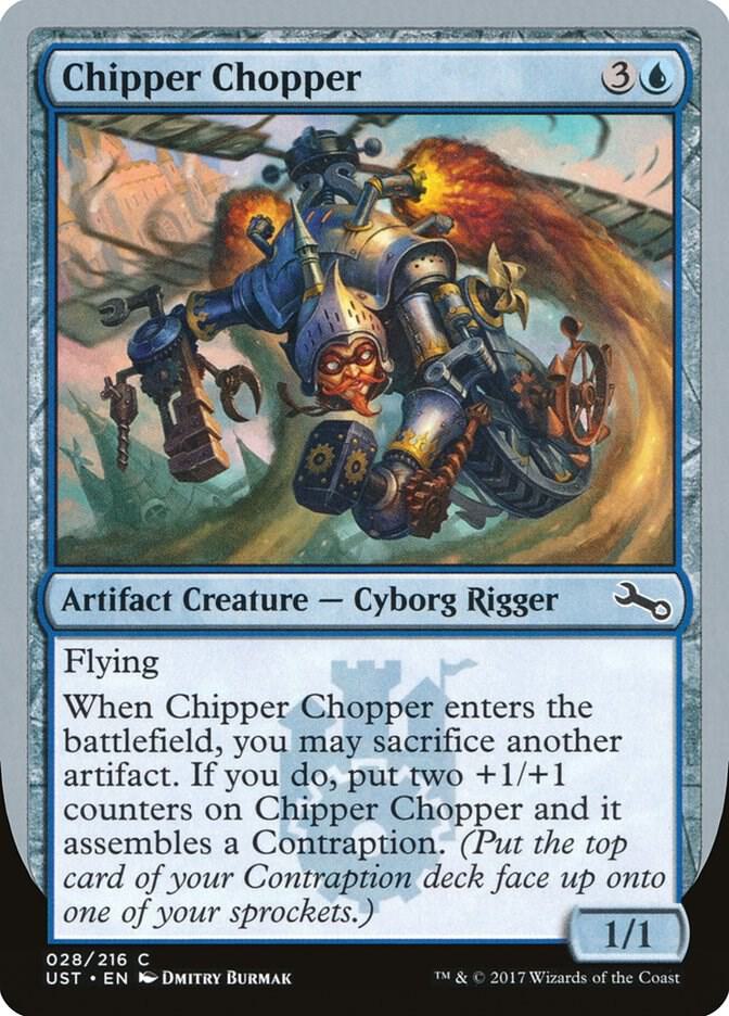 Chipper Chopper 28 card from Unstable