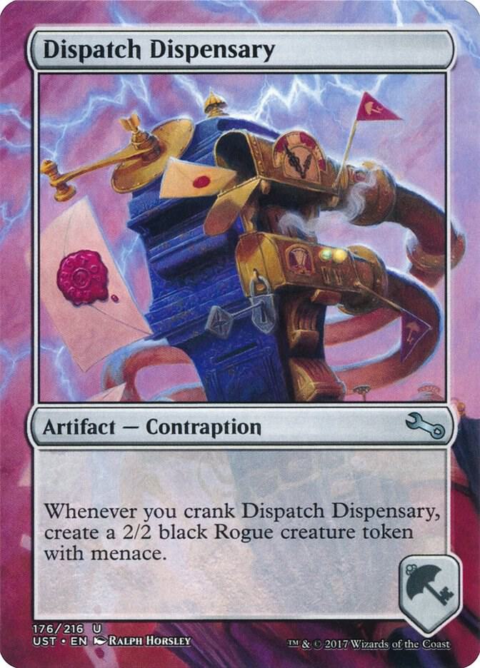 Dispatch Dispensary 176 card from Unstable