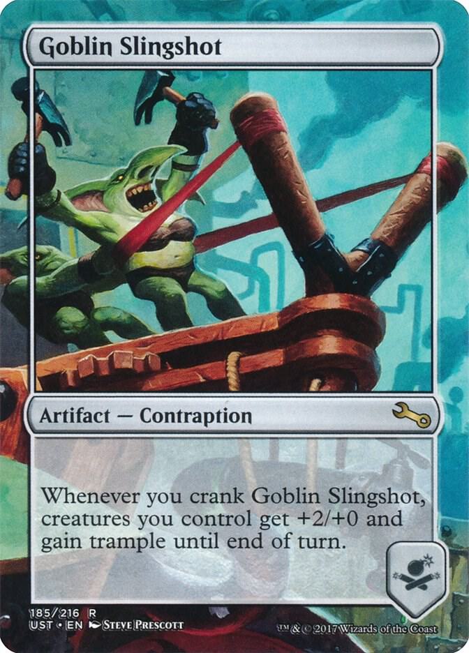 Goblin Slingshot 185 card from Unstable