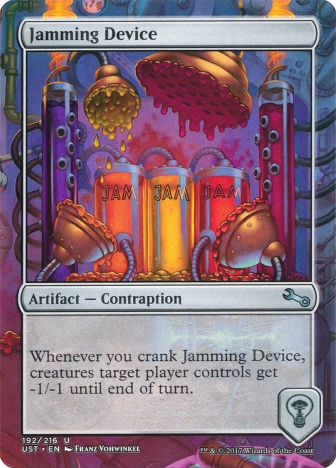 Jamming Device 192 card from Unstable