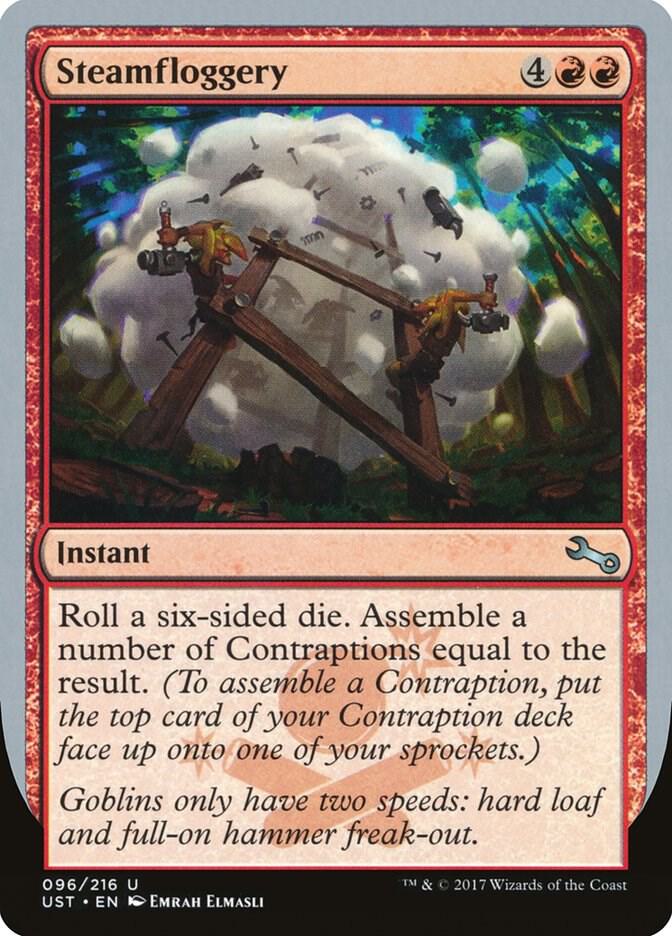 Steamfloggery 96 card from Unstable