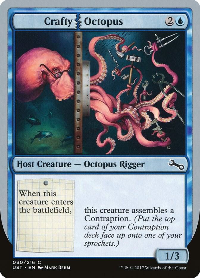 Crafty Octopus 30 card from Unstable