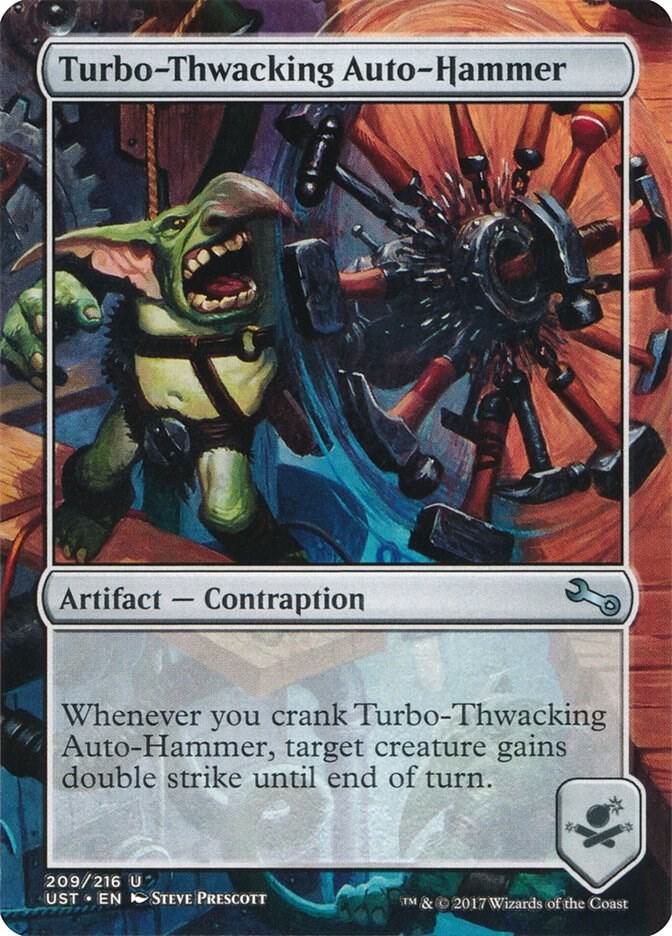 Turbo-Thwacking Auto-Hammer 209 card from Unstable