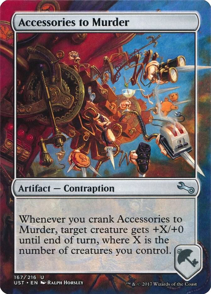Accessories to Murder 167 card from Unstable