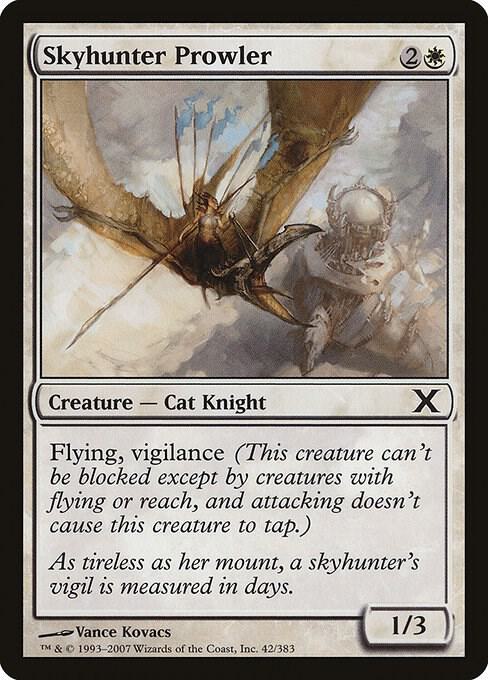 Skyhunter Prowler 42 card from 10th Edition