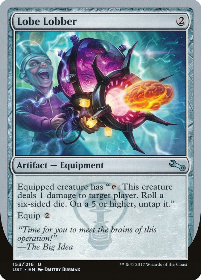 Lobe Lobber 153 card from Unstable