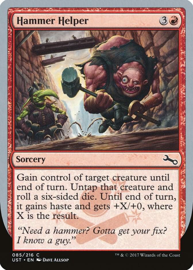 Hammer Helper 85 card from Unstable