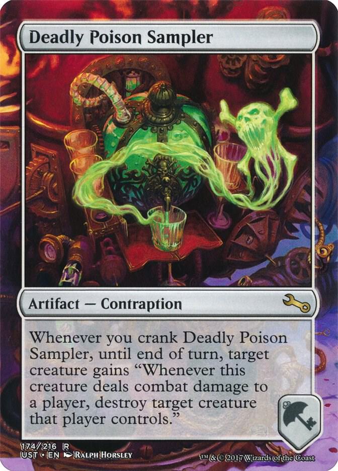 Deadly Poison Sampler 174 card from Unstable