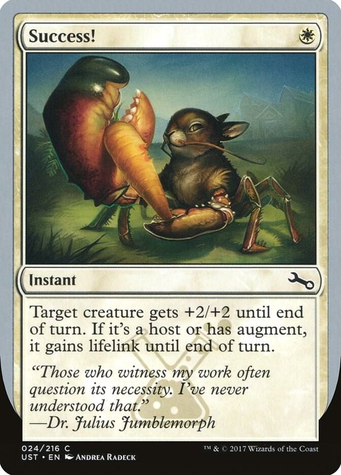 Success! 24 card from Unstable