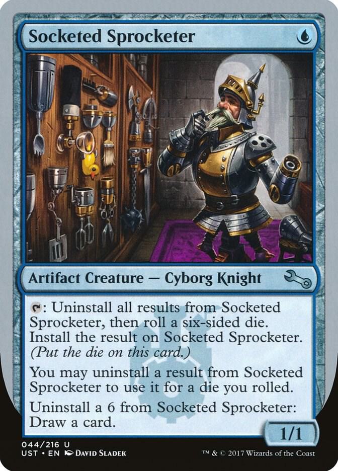 Socketed Sprocketer 44 card from Unstable