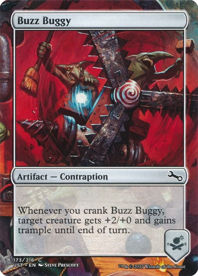 Buzz Buggy 173 card from Unstable