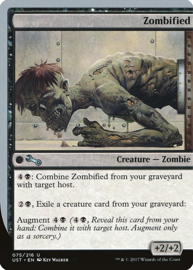 Zombified 75 card from Unstable
