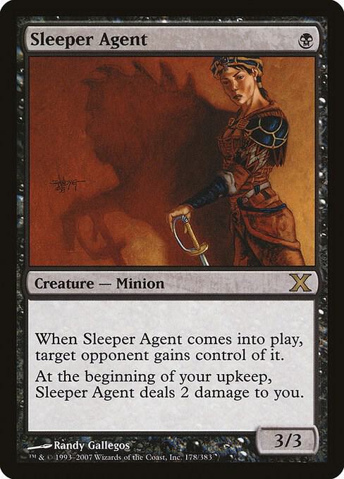 Sleeper Agent 178 card from 10th Edition