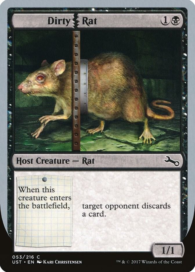 Dirty Rat 53 card from Unstable
