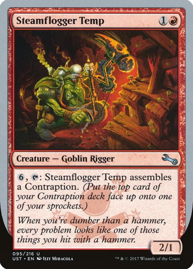 Steamflogger Temp 95 card from Unstable
