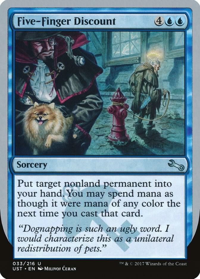 Five-Finger Discount 33 card from Unstable