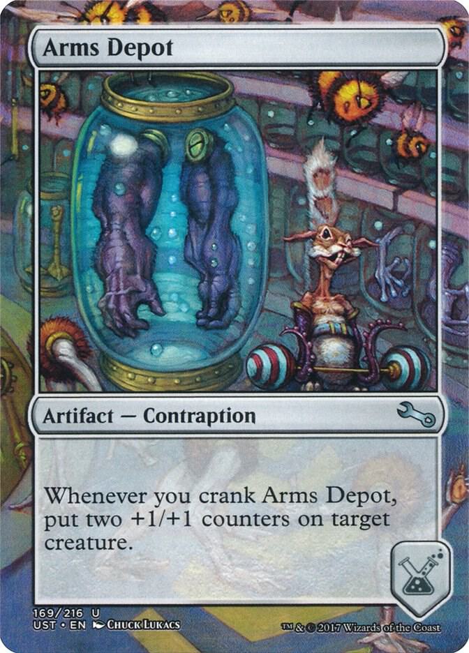 Arms Depot 169 card from Unstable