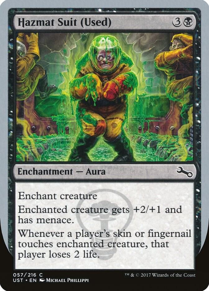Hazmat Suit (Used) 57 card from Unstable
