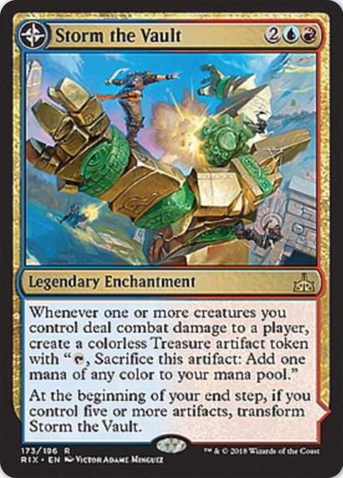 Storm the Vault 173 card from Rivals of Ixalan